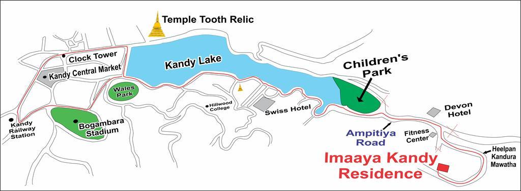 Imaaga Kandy Residence ภายนอก รูปภาพ